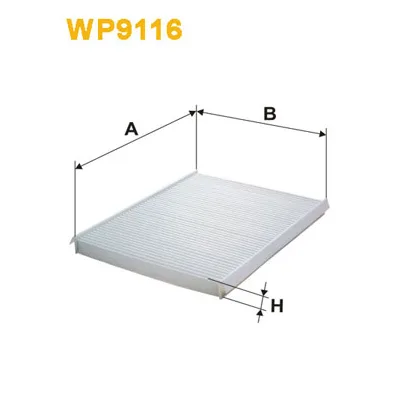 Фільтр салону Wixfiltron WP9116