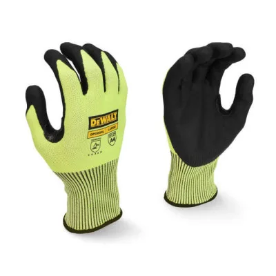 Захисні рукавиці DeWALT з високою стійкістю до порізів (DPG855L)