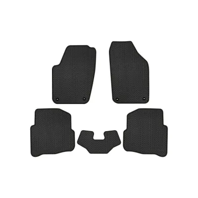 Килимок в салон EVAtech Volkswagen Polo (IV) 5-doors 2001-2009 4 поко (VW12912CGB5TL4RBB)