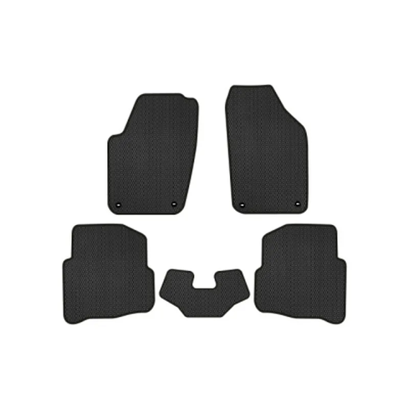 Килимок в салон EVAtech Volkswagen Polo (IV) 5-doors 2001-2009 4 поко (VW12912CGB5TL4RBB)