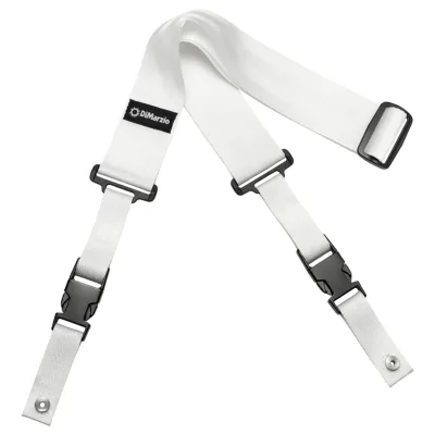 Ремінь для гітари DiMarzio 2 Inch Nylon ClipLock White (DD2200W)