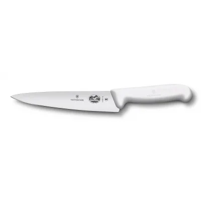 Кухонний ніж Victorinox Fibrox Carving 19 см White (5.2007.19)