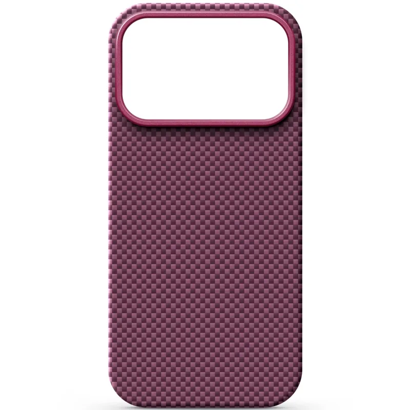 Чохол до мобільного телефона Armorstandart BlackIcon Kevlar MagCase Apple iPhone 18 Pro Dark Cherry (ARM92843)