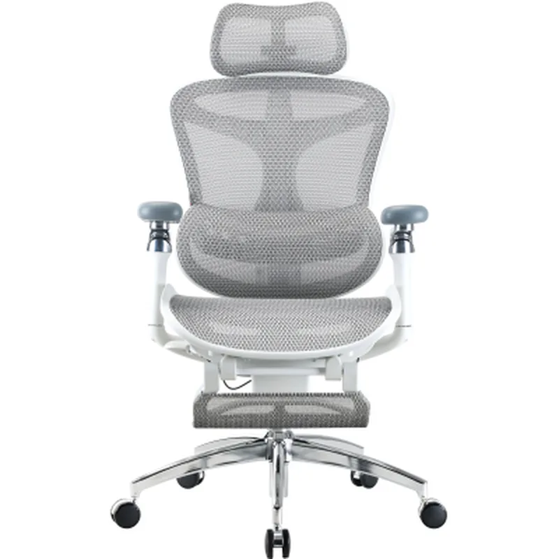 Офісне крісло Sihoo Крісло офісне з підставкою для ніг Sihoo DORO C300 Pro Mesh White with (DORO-C300-PRO-M102-JT)