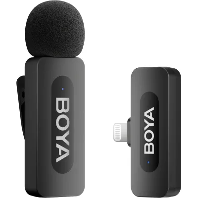 Мікрофон Boya BY-V1 Lightning Black (BY-V1)