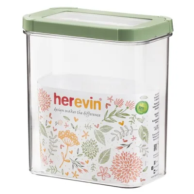 Харчовий контейнер Herevin Storage Canister-Green-Peach 1.8 л (161207-100)