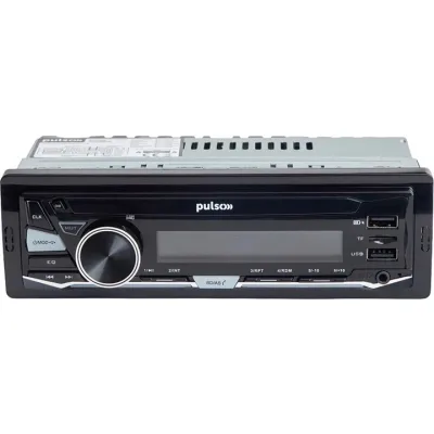 Автомагнітола PULSO RGB, USB, FM, RCA, LCD-дисплей, 4х50 Вт (P110411)