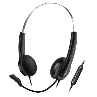 Навушники Genius HS-220U USB-C Black (31710032401)