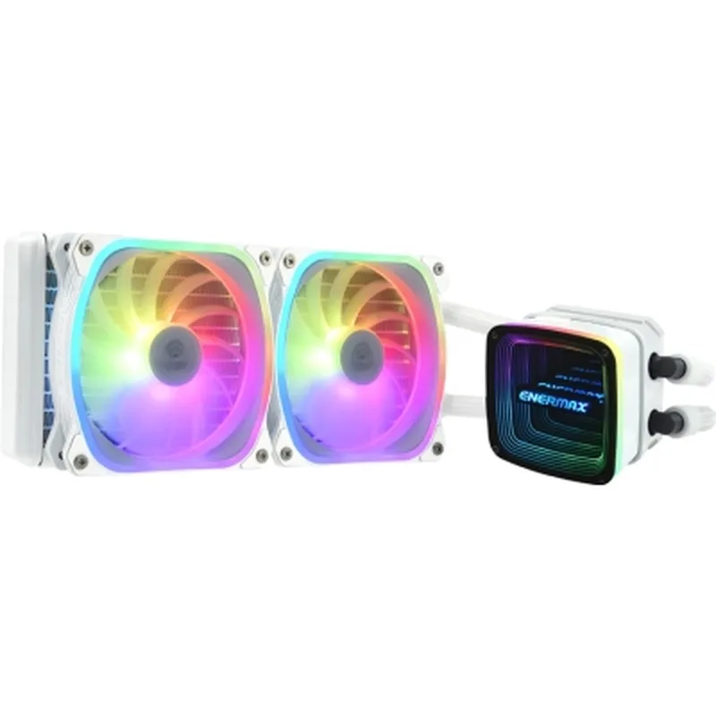 Система рідинного охолодження Enermax Aquafusion ADV 240 White ARGB (ELC-AQFA240-SQA-W)