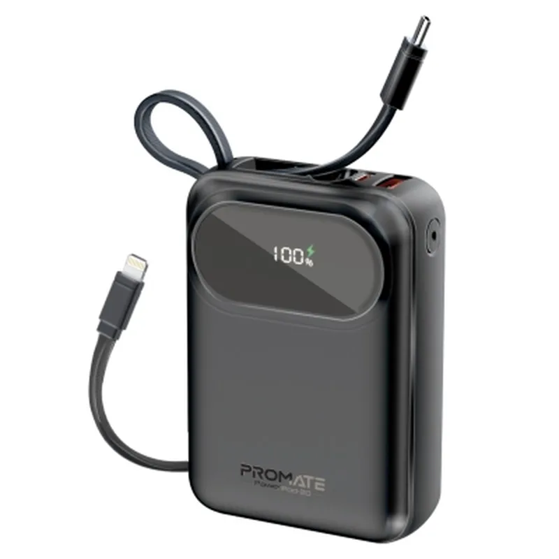 Батарея універсальна Promate 20000mAh PD/35W (powerpod-20.black)