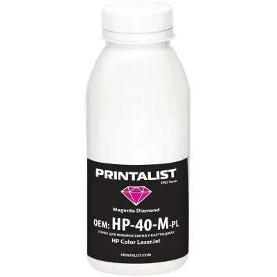 Тонер HP CLJ Universal 40г Magenta Printalist (HP-40-M-PL)