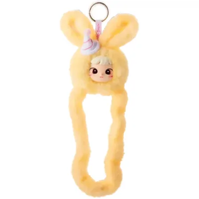 М'яка іграшка Tangle з кільцем Cimmy Fluffy Bunny Lucky (HWTANGLE01S01-YC03)
