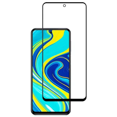 Скло захисне ACCLAB Full Glue Xiaomi Redmi Note 9S Black (1283126508806)