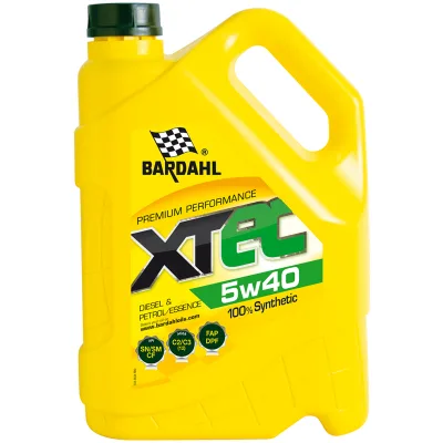 Моторна олива BARDAHL XTEC 5W40 5л (36343)