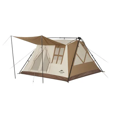Намет Naturehike з навісом CNH22ZP029, світлий коричневий (6975641887829)