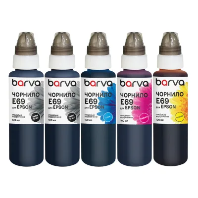 Чорнило Barva Epson T69 5x100 мл, special, MB/PB/C/M/Y (E69-100-MP)