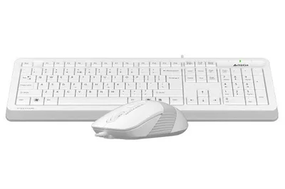 Комплект A4Tech F1010 White (4711421943307)