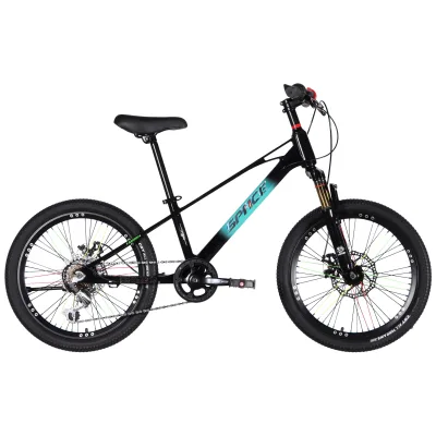 Велосипед Space 20" KID ALIOTH DD FR рама-11" MG 2025 чорний (OPS-SK-20-019)