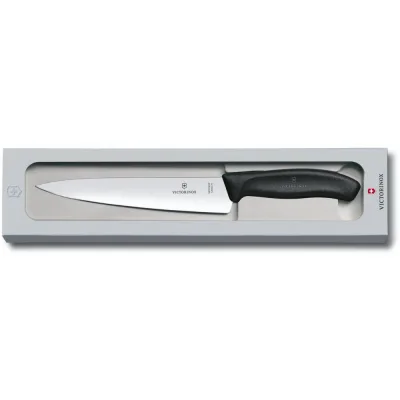 Кухонний ніж Victorinox SwissClassic Carving 19см Black (6.8003.19G)