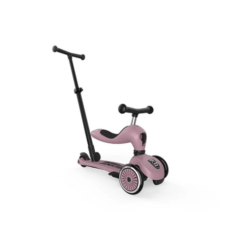 Самокат Scoot&Ride Highwaykick-1 Push and Go пастельно-бузкови (SR-240527-WILDBERRY)