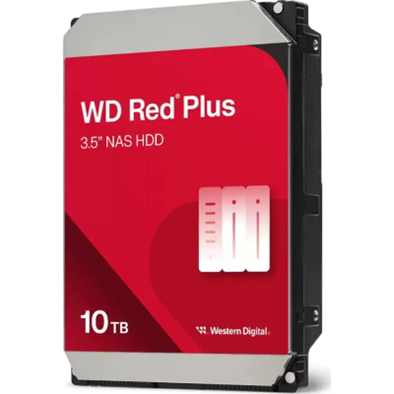 Жорсткий диск 3.5" 10TB Red Plus WD (WD100EFGX)