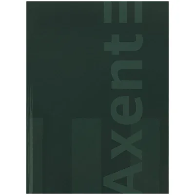 Книга записна Axent A4 One color, 96 аркушів клітинка, зелений (8426-1-A)