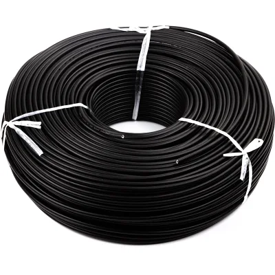 Кабель силовий PV 6 мм, бух/100м, black HiSmart (NV820627)