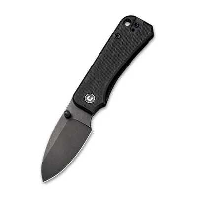 Ніж Civivi Baby Banter Darkwash Black G10 (C19068S-2)