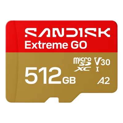 Карта пам'яті SanDisk 512GB microSDXC class 10 UHS-I Extreme GO (SDSQXGN-512G-GN6MN)