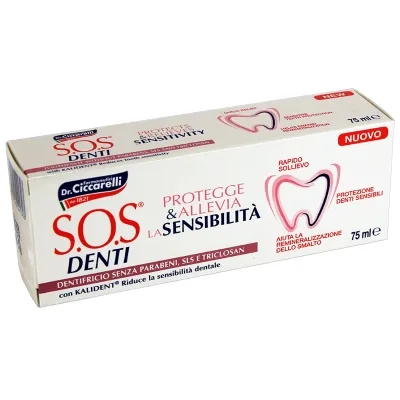 Зубна паста Dr. Ciccarelli S.O.S Denti Для чутливих зубів 75 мл (8002140041303)