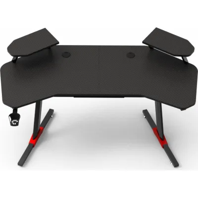 Комп'ютерний стіл GT Racer GT Racer T-1246 (160x60x73) Black (T-1246 (160x60x73) Black)
