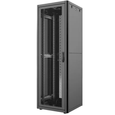 Шафа напольна Mirsan 26U GTN 19" 600x800, perforated door (MR.GTN26U68DE.01_PRF63)