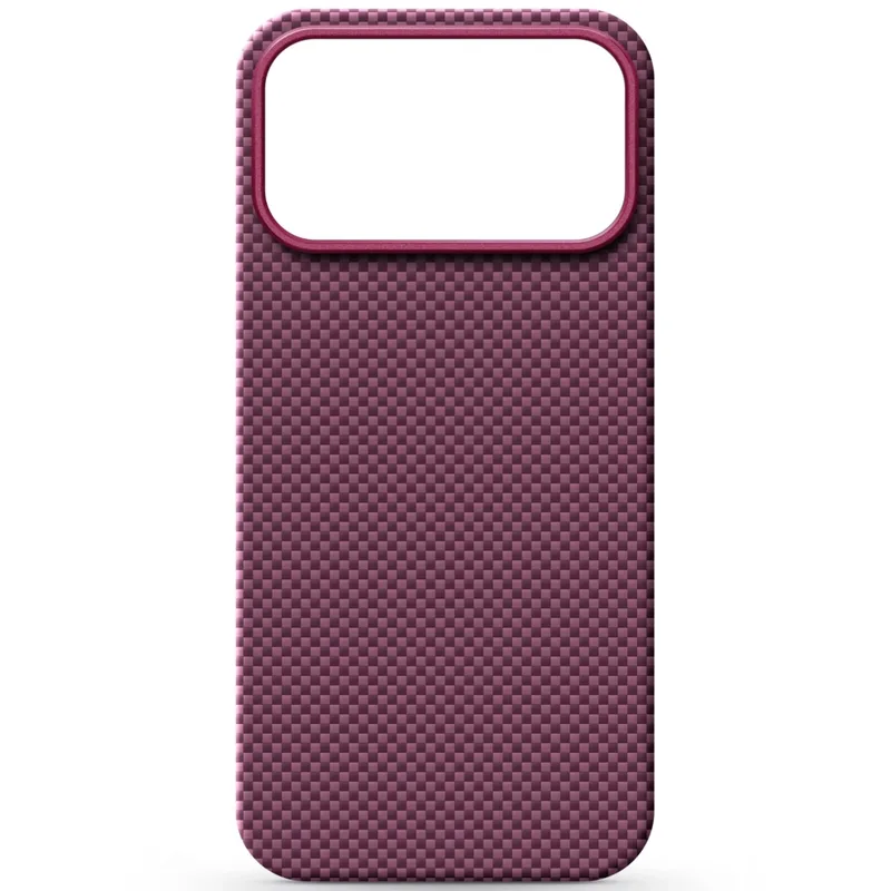 Чохол до мобільного телефона Armorstandart BlackIcon Kevlar MagCase Apple iPhone 18 Pro Max Dark Cherry (ARM92844)