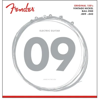 Струни для гітари Fender 150L Pure Nickel Guitar String (09-42) (A009795)