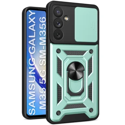 Чохол до мобільного телефона BeCover Military Samsung Galaxy M35 5G SM-M356 Dark Green (711543)