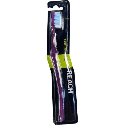 Зубна щітка Reach Control Soft Toothbrush Фіолетова (4820019803401)