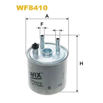 Фільтр паливний Wixfiltron WF8410