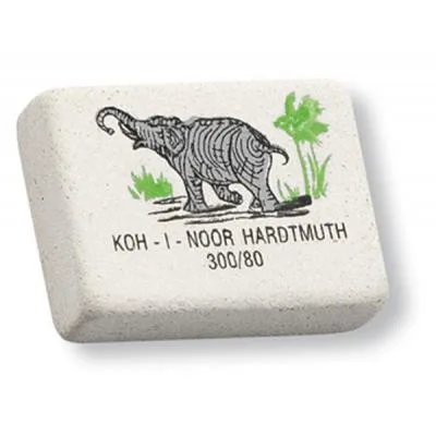 Гумка Koh-i-Noor soft eraser "elephant" 0300/80 (0300080018KD)