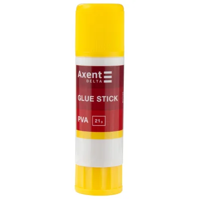 Клей Delta by Axent Glue stick PVA, 21г (display) (D7133)