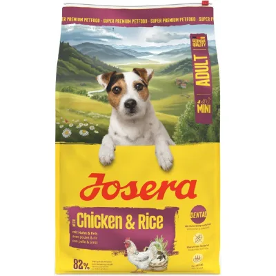 Сухий корм для собак Josera Mini Adult Chicken & Rice (Miniwell) 10 кг (4032254785200)