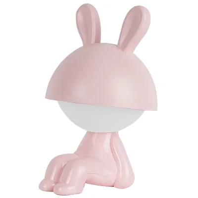 Нічник Kite Світильник LED з акумулятором Cute Bunny, рожевий (K25-316-1-2)