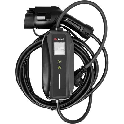 Зарядний пристрій для електромобіля HiSmart Type 1-Schuko (220V), 6-16A, 5 м (EV200849)