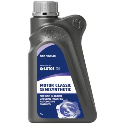 Моторна олива Lotos MOTOR CLASSIC SEMISYNTHETIC 10W40 SG/CE 1л (WG-K102440-0H0)