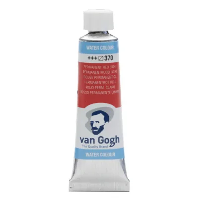 Акварельні фарби Royal Talens Van Gogh (370), Перм. червоний світлий, туба 10 мл (8712079417772)