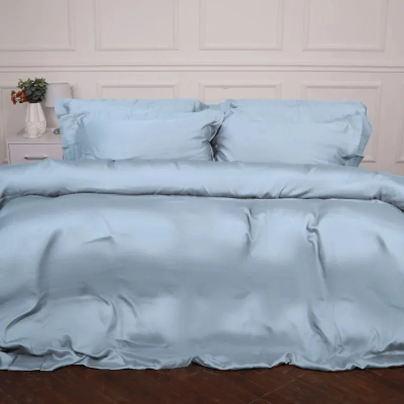 Постільна білизна MirSon Tencel №04 Blue 200 x 220 Євро (2200009369551)