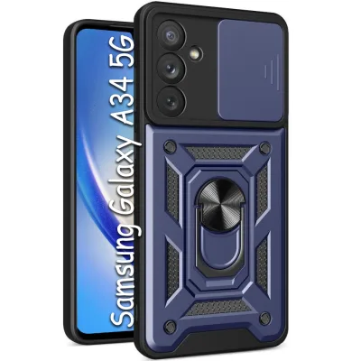 Чохол до мобільного телефона BeCover Military Samsung Galaxy A34 5G SM-A346 Blue (709138)