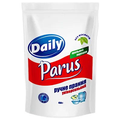 Пральний порошок Parus Daily Універсальний Для ручного прання 450 г (4820017661515)
