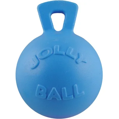 Іграшка для собак Jolly Pets Tug-n-Toss Гиря 15 см блакитна (0788169040623)