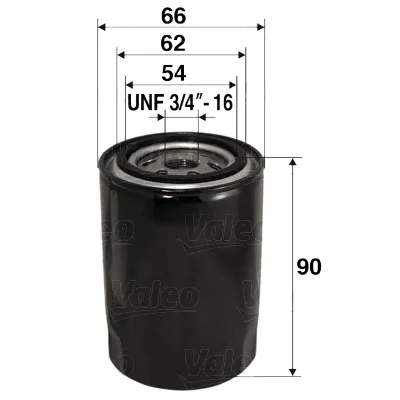 Фільтр масляний Valeo 586049