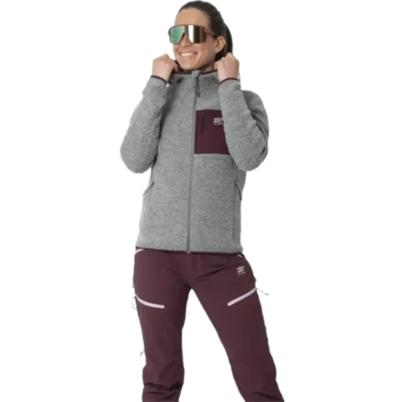 Кофта 2117 of Sweden Skord Pile Jacket D 7914927 grey - S - сірий (039.0145)